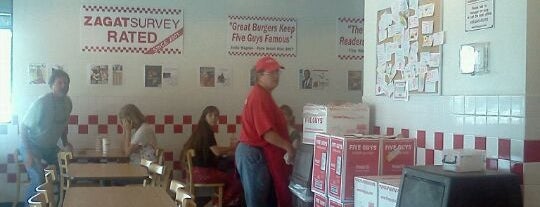 Five Guys is one of Marcel’s Liked Places.