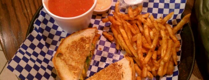 Four grilled cheese spots
