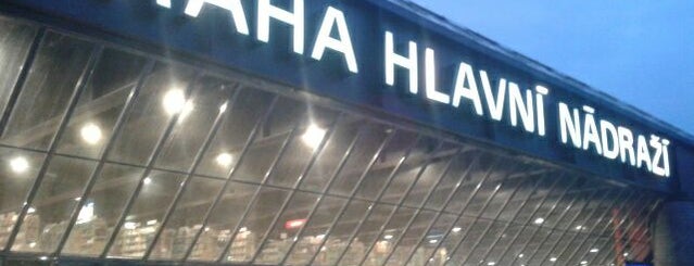 Prag Hauptbahnhof is one of My Prague.