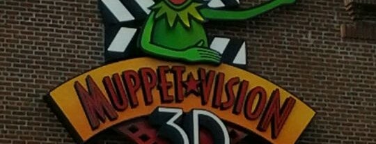 Muppet Vision 3-D is one of Disney World/Islands of Adventure.
