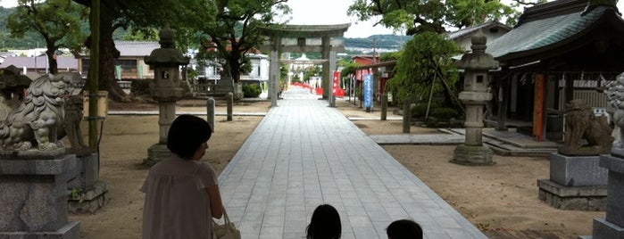 宇美八幡宮 is one of 別表神社 西日本.