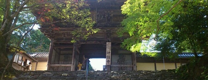 Jingo-ji Temple is one of 神仏霊場 巡拝の道.