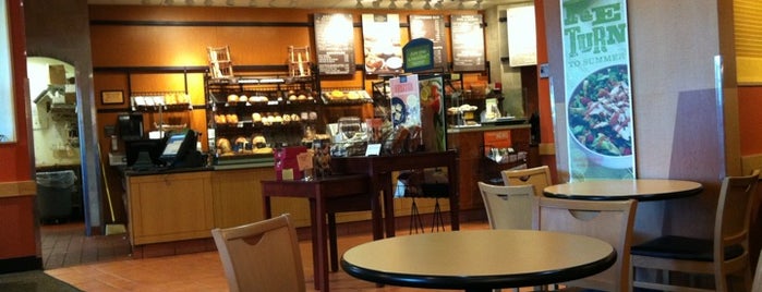 Panera Bread is one of Places to try on a Rainy Day!!.