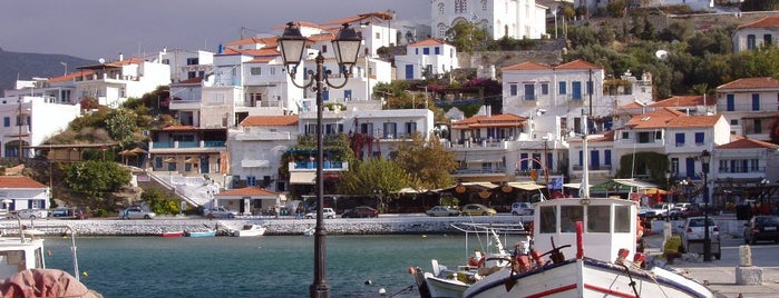 Port of Andros is one of Beautiful Greece.