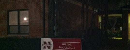 Marco J. Picciola Hall is one of Nicholls State University.