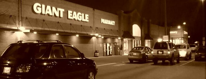 Giant Eagle is one of Foursquare Family Friends | Foursquare First Find©.