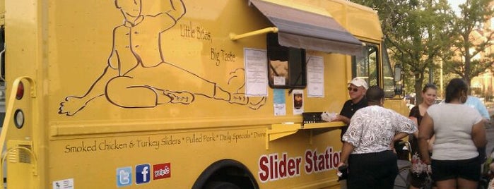 Slider Station is one of Food lovers guide to Circle City's Sandwich Joints.