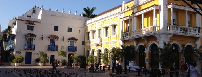 Plaza San Pedro Claver is one of Cartagena.