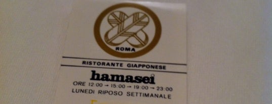 Hamasei is one of Sushi and Asian Food in Rome.