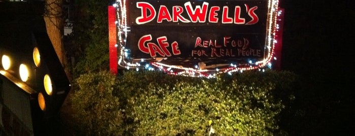 Darwell's Cafe is one of "Diners, Drive-Ins & Dives" (Part 2, KY - TN).