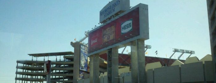 Raymond James Stadium is one of Tampa Attractions.