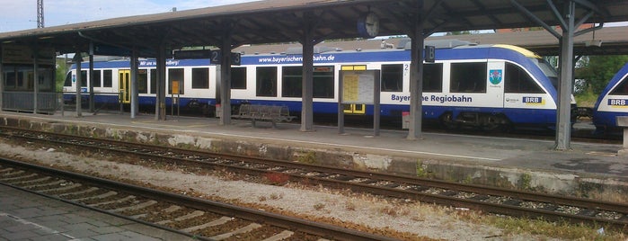 Bahnhof Weilheim (Oberbayern) is one of Meine Bahnhöfe.