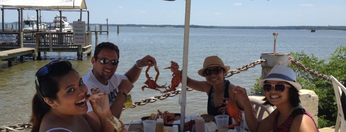 Tim's Rivershore Restaurant and Crabhouse is one of Best of the Bay - Crab Houses of Maryland.