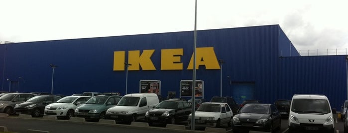 IKEA is one of Orte, die Mat gefallen.
