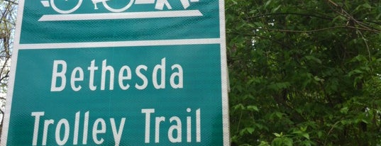 Bethesda Trolley Trail is one of Lugares favoritos de Erika.