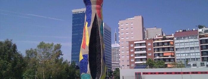 Парк Жоана Миро is one of Barcelona.