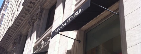 Banana Republic is one of Taylor'un Beğendiği Mekanlar.