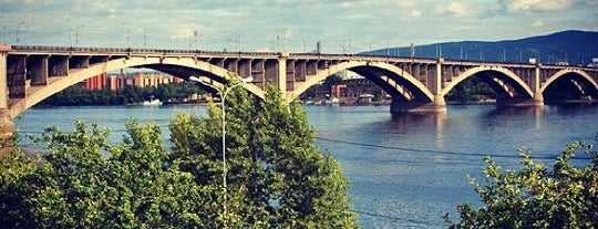 Коммунальный мост is one of Krasnoyarsk.