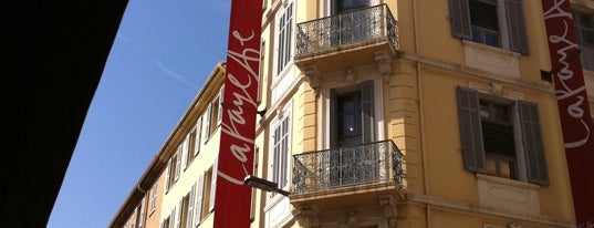 Galeries Lafayette is one of Cannes.