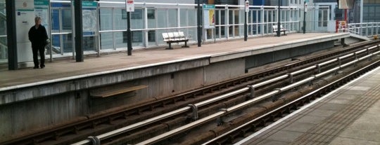 Deptford Bridge DLR Station is one of The DLR.