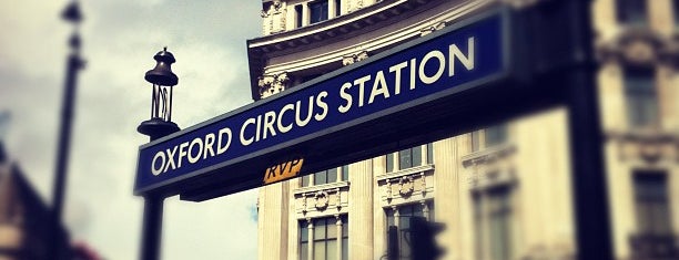 Oxford Circus London Underground Station is one of London.