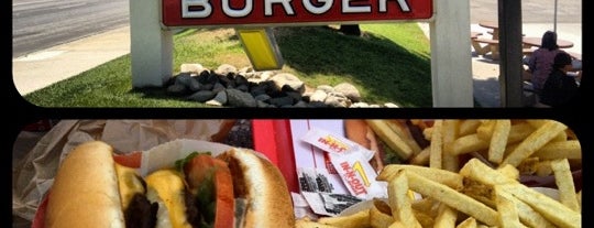 In-N-Out Burger is one of Burger Places.