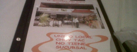 Chifa Choy Tac is one of Restaurantes Imperdibles.