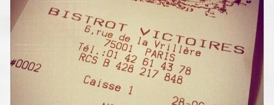 Bistrot Victoires is one of Noël à Paris.