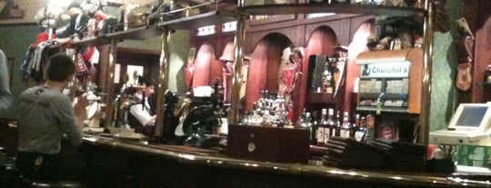 Churchill's Pub is one of Moscow.