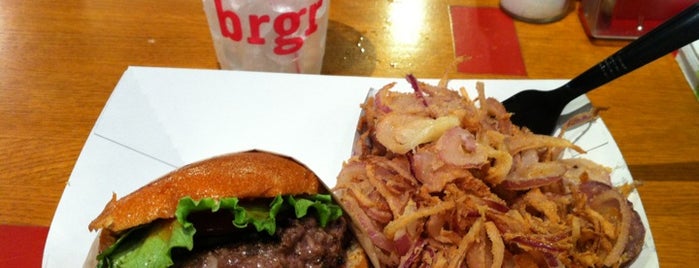 brgr is one of Halo Lunch Spots.