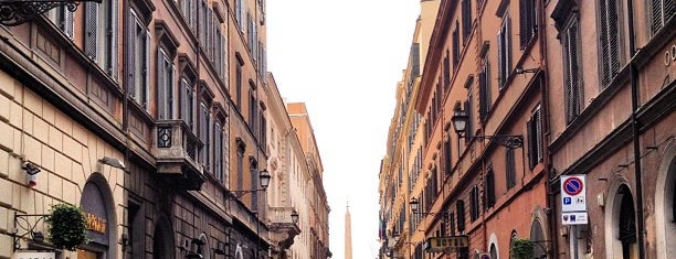 Via Sistina is one of Posti salvati di gibutino.