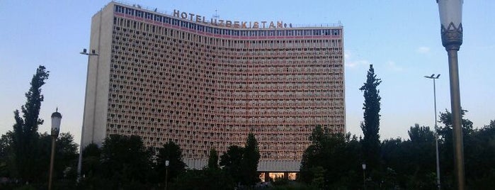 Uzbekistan Hotel is one of WiFi spots (Tashkent).