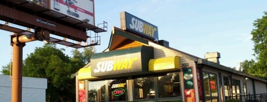 Subway is one of My spots.