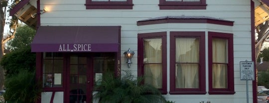 All Spice is one of Dinner Places - Bay Area.