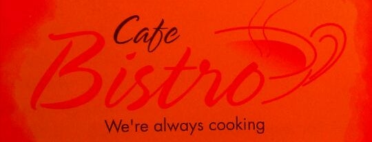 Cafe Bistro is one of Lugares guardados de Kimmie.