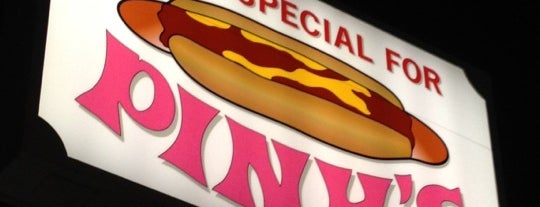 Pink's Hot Dogs is one of La-La Land Badge #4sqCities #VisitUS Los Angeles.