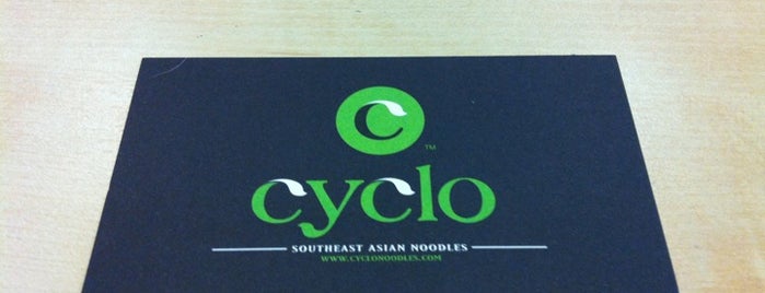 Cyclo Noodles is one of Tempat yang Disukai Dan.