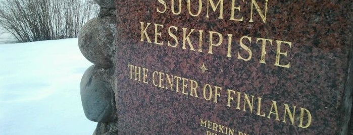 Suomen keskipiste is one of Statues,landmarks and parks.