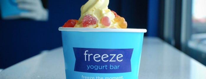 Freeze Yogurt Bar is one of Cincinnati.