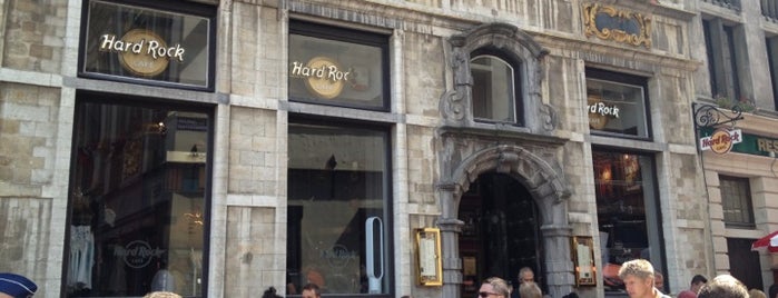 Hard Rock Cafe Brussel is one of Bars Brussels.