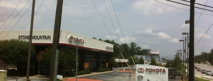 Stone Mountain Toyota is one of Chesterさんのお気に入りスポット.
