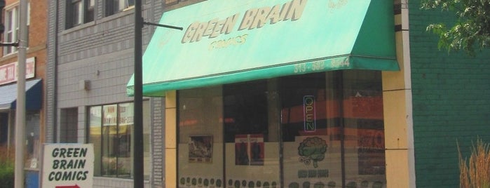 Green Brain Comics is one of Comic Shops.