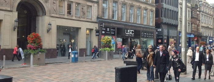 Buchanan Street is one of Essential Glasgow visits.