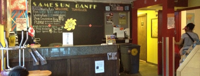 Samesun Backpackers Banff & The Beaver Bar is one of Riding the Cougar-Banff.