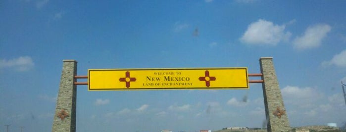 Texas / New Mexico State Line is one of Must Visit - El Paso.