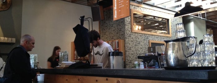 Four Barrel Coffee is one of SF.