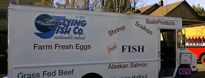 Flying Fish Co. is one of Portland seafood.