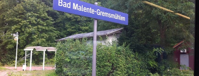 Bahnhof Bad Malente-Gremsmühlen is one of Bf's in Schleswig-Holstein.