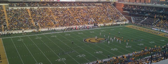 M.M. Roberts Stadium is one of Athletics @ Southern Miss.