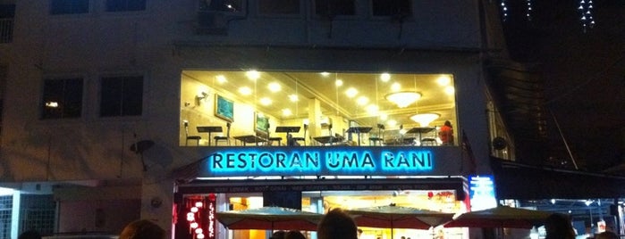 Restoran Uma Rani is one of Kuala Lumpur.